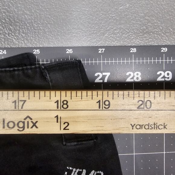 Fox Racing Shorts 36x13 Black Bike Cargo Demo Ranger Cycling Adjustable Grunge - Picture 13 of 15